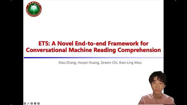 ET5: A Novel End-to-end Framework for Conversational Machine Reading Comprehension