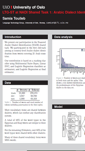 Arabic Dialect Identification using a Stacking Classifier