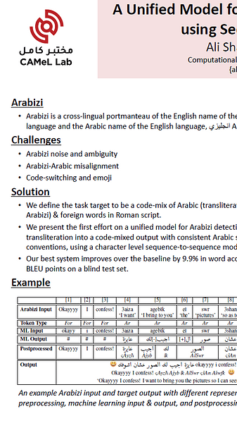 A Unified Model for Arabizi Detection and Transliteration using Sequence-to-Sequence Models