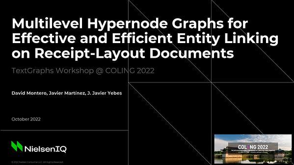 Multilevel Hypernode Graphs for Effective and Efficient Entity Linking