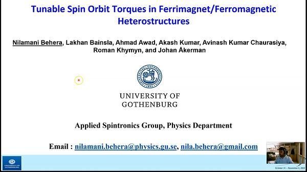 Tunable spin orbit torques in Ferrimagnet/Ferromagnetic heterostructures