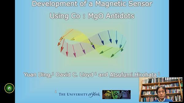 Development of a Magnetic Sensor Using Co:MgO Antidots