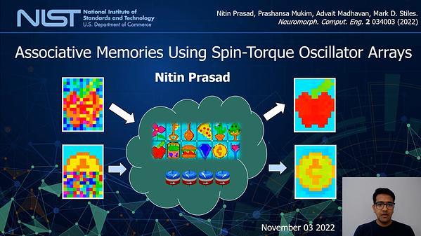 Associative Memories using Spin Torque Oscillator Arrays