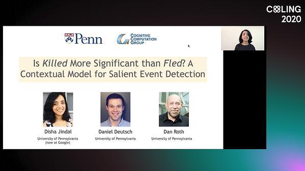 Is Killed More Significant than Fled? A Contextual Model for Salient Event Detection