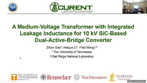 A Medium-Voltage Transformer with Integrated Leakage Inductance for 10 kV SiC-Based Dual-Active-Bridge Converter