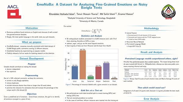 EmoNoBa: A Dataset for Analyzing Fine-Grained Emotions on Noisy Bangla Texts