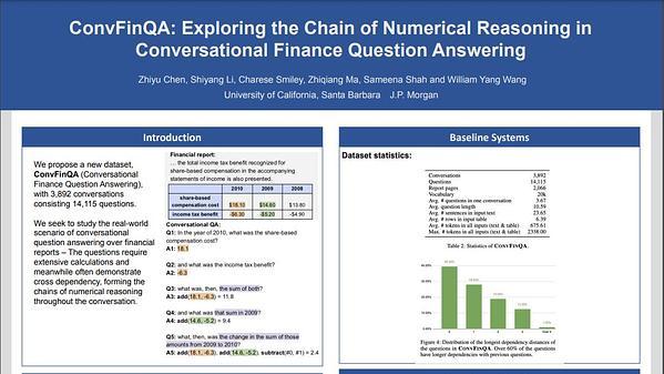 ConvFinQA: Exploring the Chain of Numerical Reasoning in Conversational Finance Question Answering