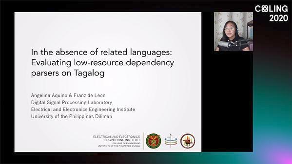 Parsing in the absence of related languages: Evaluating low-resource dependency parsers on Tagalog