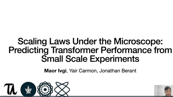 Scaling Laws Under the Microscope: Predicting Transformer Performance from Small Scale Experiments