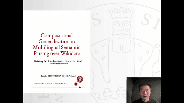 Compositional Generalization in Multilingual Semantic Parsing over Wikidata