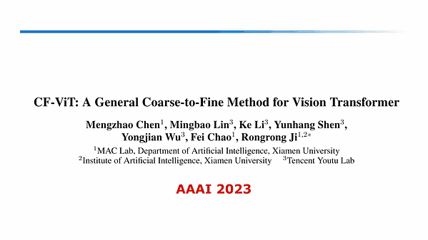 CF-ViT: A General Coarse-to-Fine Method for Vision Transformer