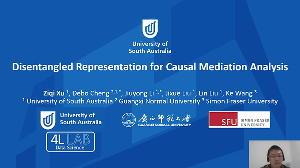 Disentangled Representation for Causal Mediation Analysis