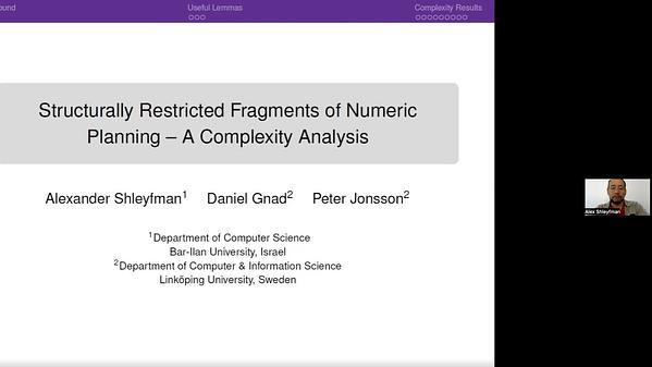 Structurally Restricted Fragments of Numeric Planning -- A Complexity Analysis