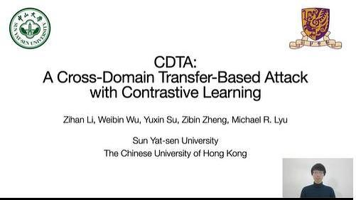 CDTA: A Cross-Domain Transfer-Based Attack with Contrastive Learning