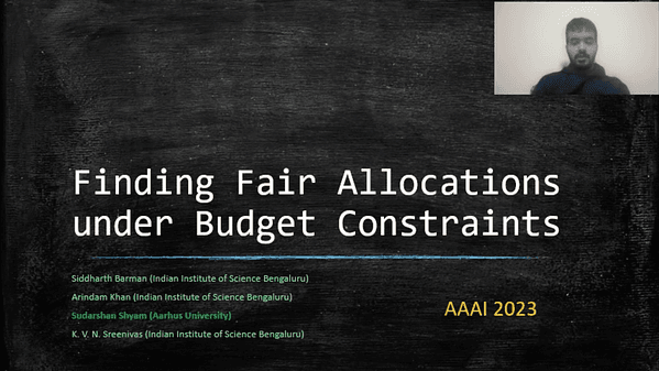 Finding Fair Allocations under Budget Constraints