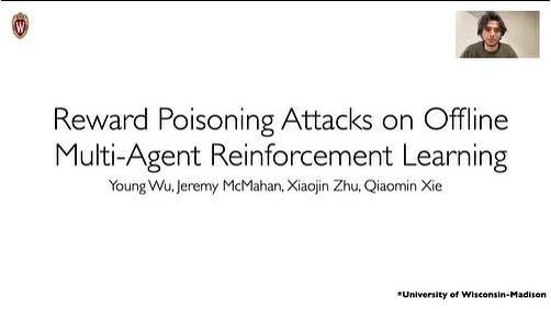 Reward Poisoning Attacks on Offline Multi-Agent Reinforcement Learning
