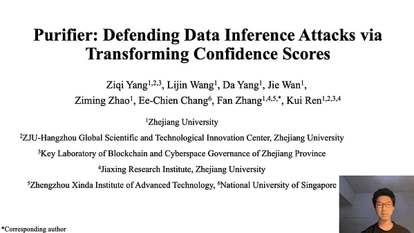 Purifier: Defending Data Inference Attacks via Transforming Confidence Scores