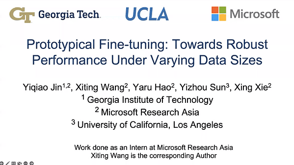 Prototypical Fine-tuning: Towards Robust Performance Under Varying Data Sizes