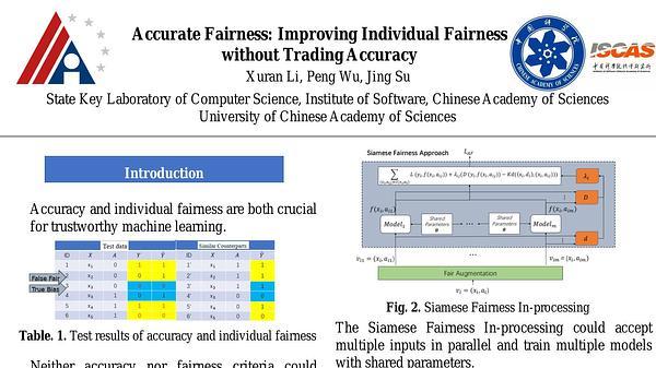 Accurate Fairness: Improving Individual Fairness without Trading Accuracy