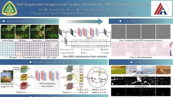 Self-Supervised Image Local Forgery Detection by JPEG Compression Trace