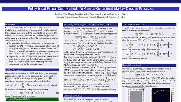 Policy-based Primal-Dual Methods for Convex Constrained Markov Decision Processes