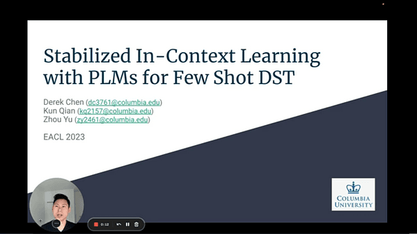 Stabilized In-Context Learning with Pre-trained Language Models for Few Shot Dialogue State Tracking