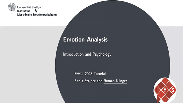 Emotion Analysis from Texts