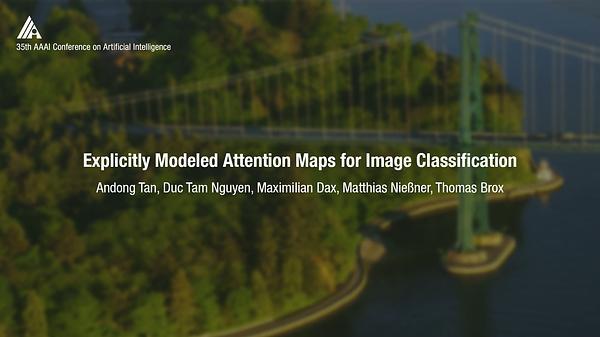 Explicitly Modeled Attention Maps for Image Classification