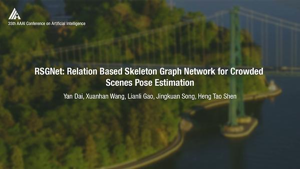 RSGNet: Relation Based Skeleton Graph Network for Crowded Scenes Pose Estimation