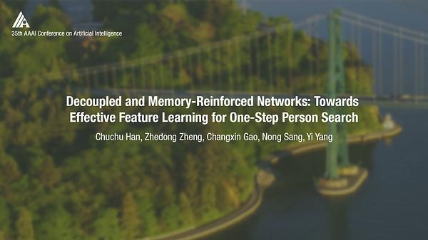 Decoupled and Memory-Reinforced Networks: Towards Effective Feature Learning for One-Step Person Search