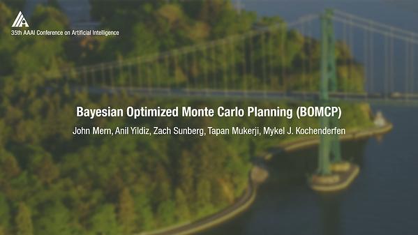 Bayesian Optimized Monte Carlo Planning