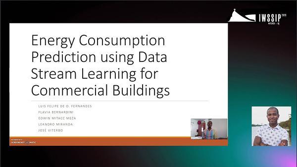 Energy Consumption Prediction using Data Stream Learning for Commercial Buildings