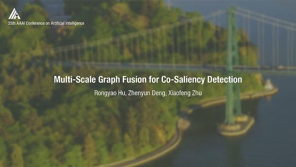 Multi-Scale Graph Fusion for Co-Saliency Detection