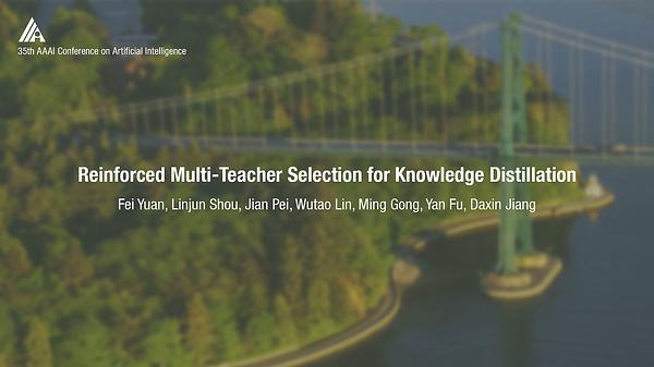 Reinforced Multi-Teacher Selection for Knowledge Distillation