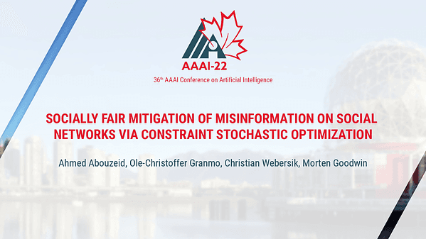 Socially Fair Mitigation of Misinformation on Social Networks via Constraint Stochastic Optimization