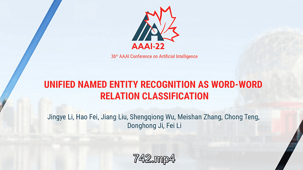 Unified Named Entity Recognition as Word-Word Relation Classification