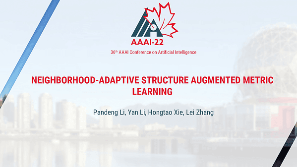 Neighborhood-Adaptive Structure Augmented Metric Learning