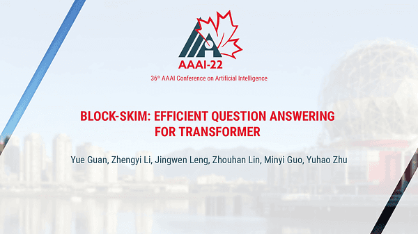 Block-Skim: Efficient Question Answering for Transformer