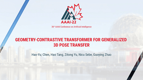 Geometry-Contrastive Transformer for Generalized 3D Pose Transfer