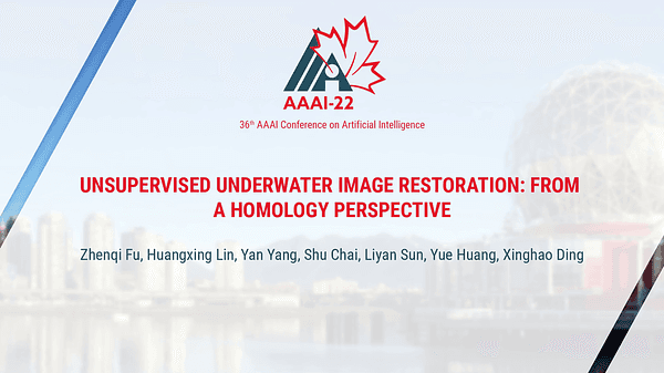 Unsupervised Underwater Image Restoration: From a Homology Perspective