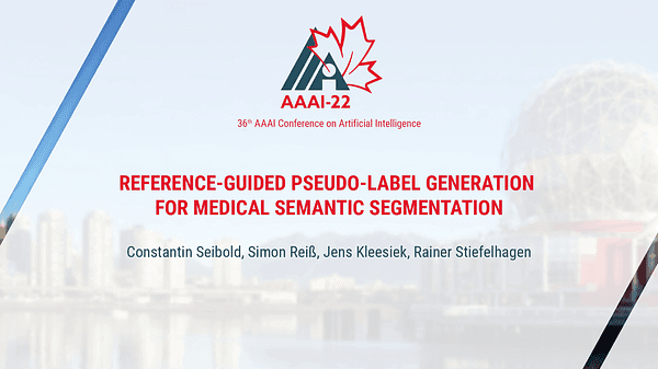 Reference-Guided Pseudo-Label Generation for Medical Semantic Segmentation
