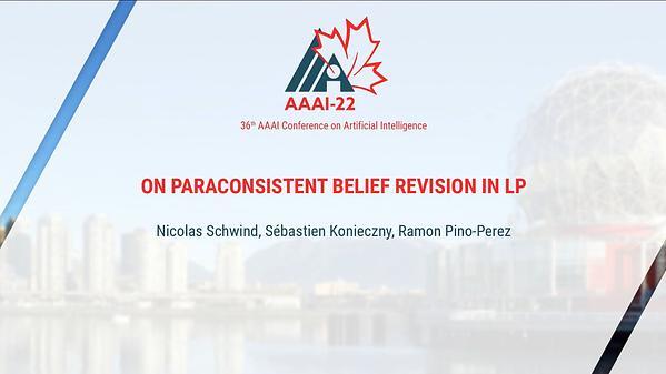 On Paraconsistent Belief Revision in LP