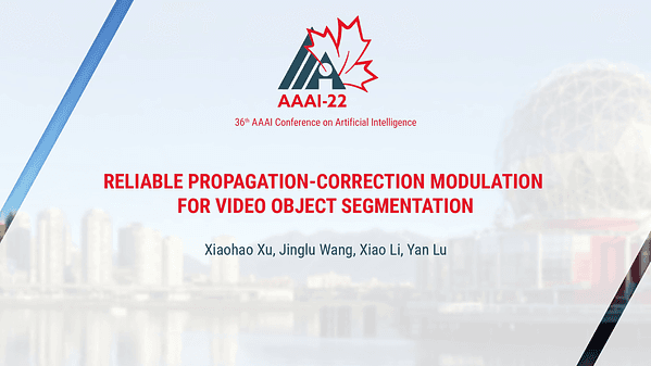 Reliable Propagation-Correction Modulation for Video Object Segmentation