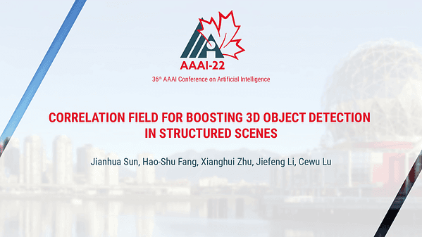 Correlation Field for Boosting 3D Object Detection in Structured Scenes
