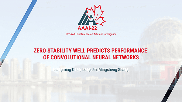 Zero Stability Well Predicts Performance of Convolutional Neural Networks