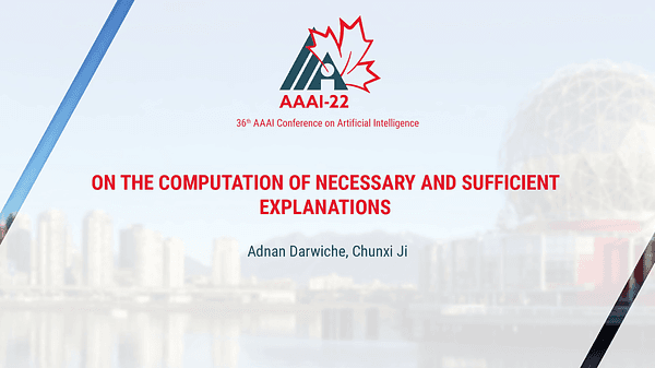 On the Computation of Necessary and Sufficient Explanations