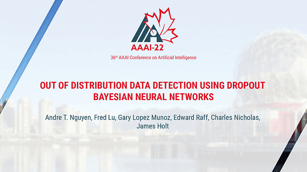 Out of Distribution Data Detection Using Dropout Bayesian Neural Networks