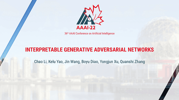 Interpretable Generative Adversarial Networks