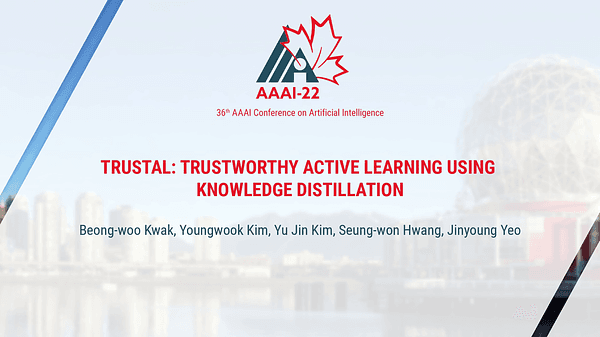 TrustAL: Trustworthy Active Learning Using Knowledge Distillation
