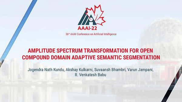 Amplitude Spectrum Transformation for Open Compound Domain Adaptive Semantic Segmentation